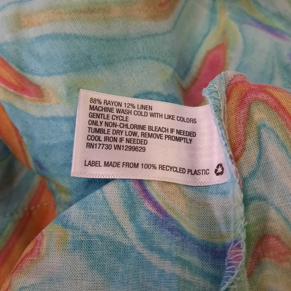 Wild Fable Wrap Skirt Women's Size XS Blue Print Mini Casual - Picture 10 of 10